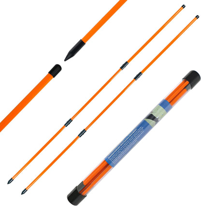 Elevate Your Game with TROLLBIRD 48" Collapsible Golf Alignment Sticks - Perfect Training Aid for Aiming, Putting, and Swing Improvement - 2 Pack with Clear Tube Case