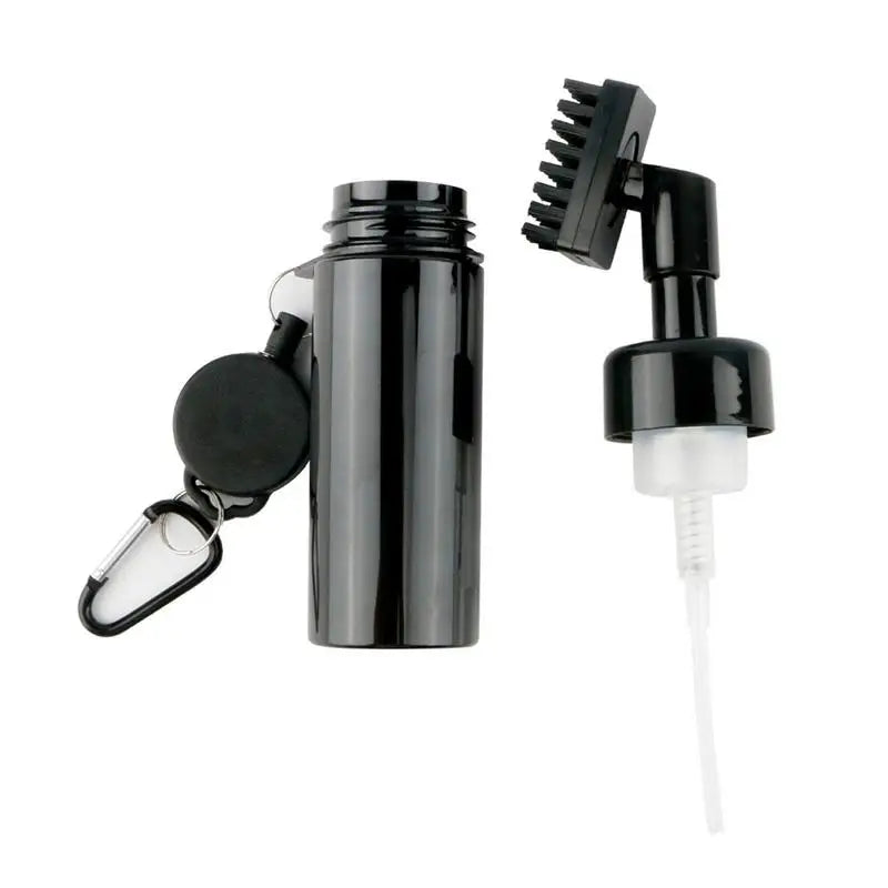 Portable Golf Clubs Cleaning Brush with Built-in Water Dispenser for Effortless Club Care
