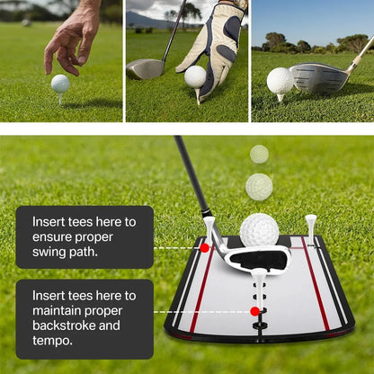 Enhance Your Game with the Golf Putting Practice Mirror – Perfect Alignment Training Aid for Every Golfer