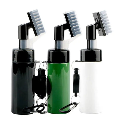 Portable Golf Clubs Cleaning Brush with Built-in Water Dispenser for Effortless Club Care