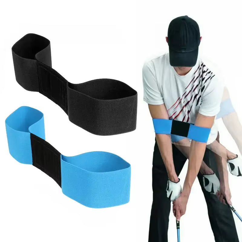 Elevate Your Game with the Professional Elastic Golf Swing Trainer Arm Band - Perfect for Beginners and Pros Alike!